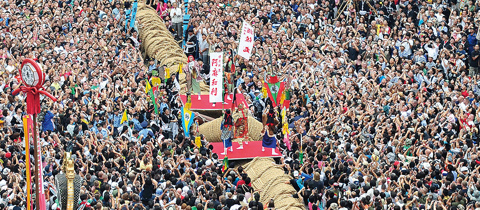 第54回那覇大綱挽｜2024年10月13日（日）那覇市で世界最大級の綱引き開催！